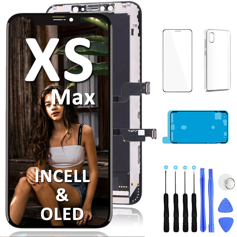 아이폰 XS 맥스용 OLED LCD 디스플레이, 화면 교체, 공장 도매 가격